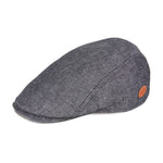 MJM Hats Bang Sixpence Flat Cap Black Sort 01D74604100