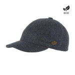 MJM Hats Baseball EL Flexfit Fitted Blue Blå Eco Økologisk Logo