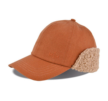 MJM Hats Cap Alf Ear Laps Flexfit Rust Brun 01L45669818