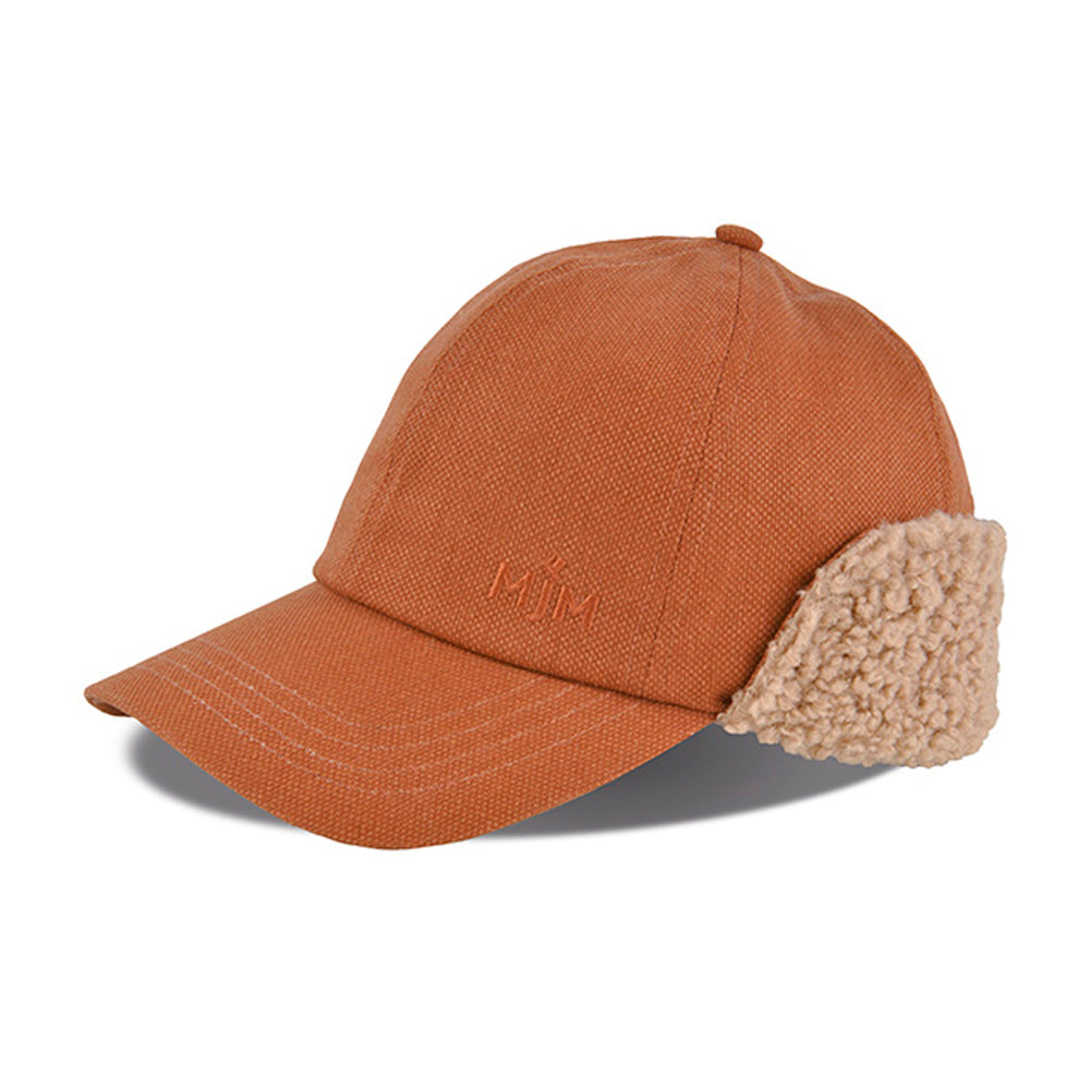 MJM Hats Cap Alf Ear Laps Flexfit Rust Brun 01L45669818