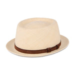 MJM Hats Leo Panama Straw Hat Natural Beige 01J67004020