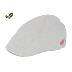 MJM Hats Maddy Organic Cotton Sixpence Flat Cap Green Grøn 01947539803