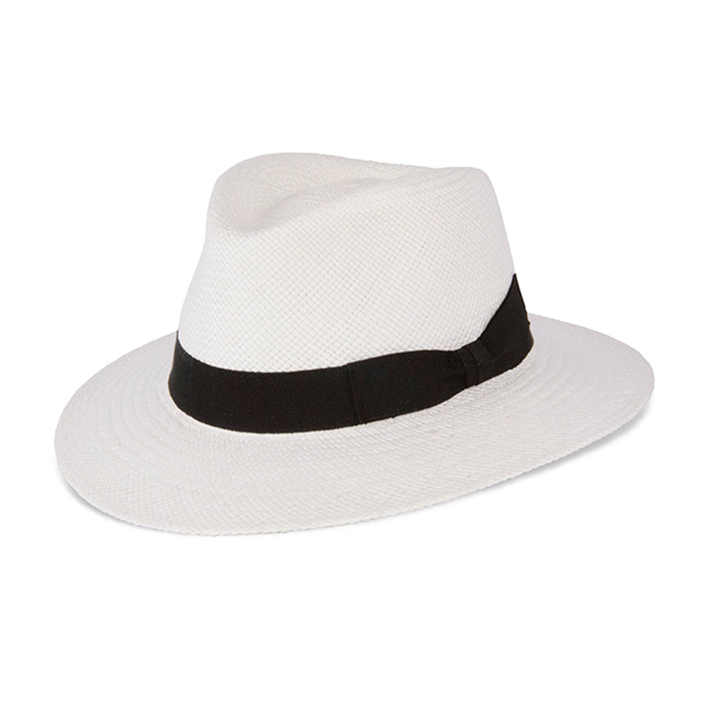 MJM Hats Pacora Panama Straw Hat Strå Hatte Off White Hvid 01J54004002