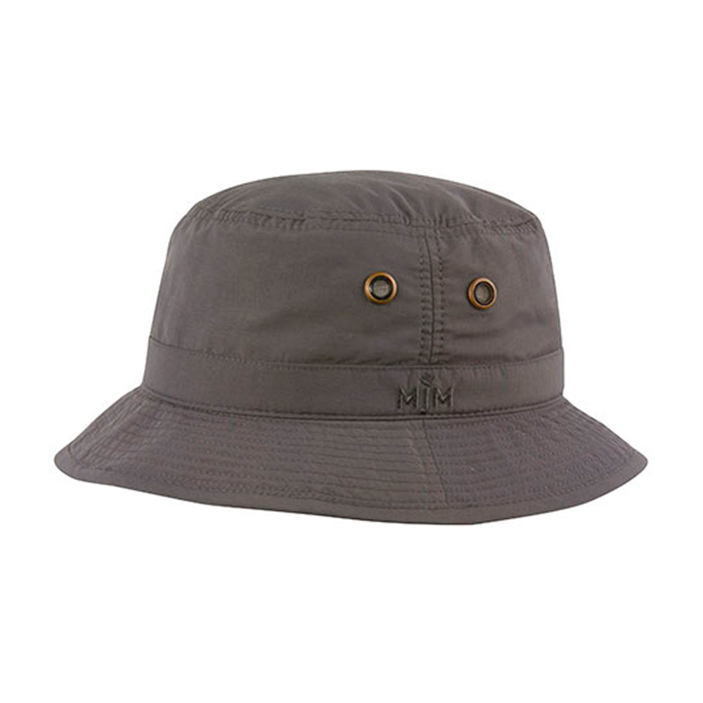 MJM Hats Taslan Bucket Hat Anthracite Grey Mørkegrå Grå 01003252495