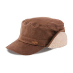 MJM Hats Winter Cap EL Faux Suede Flexfit Brown Brun 01J86620750