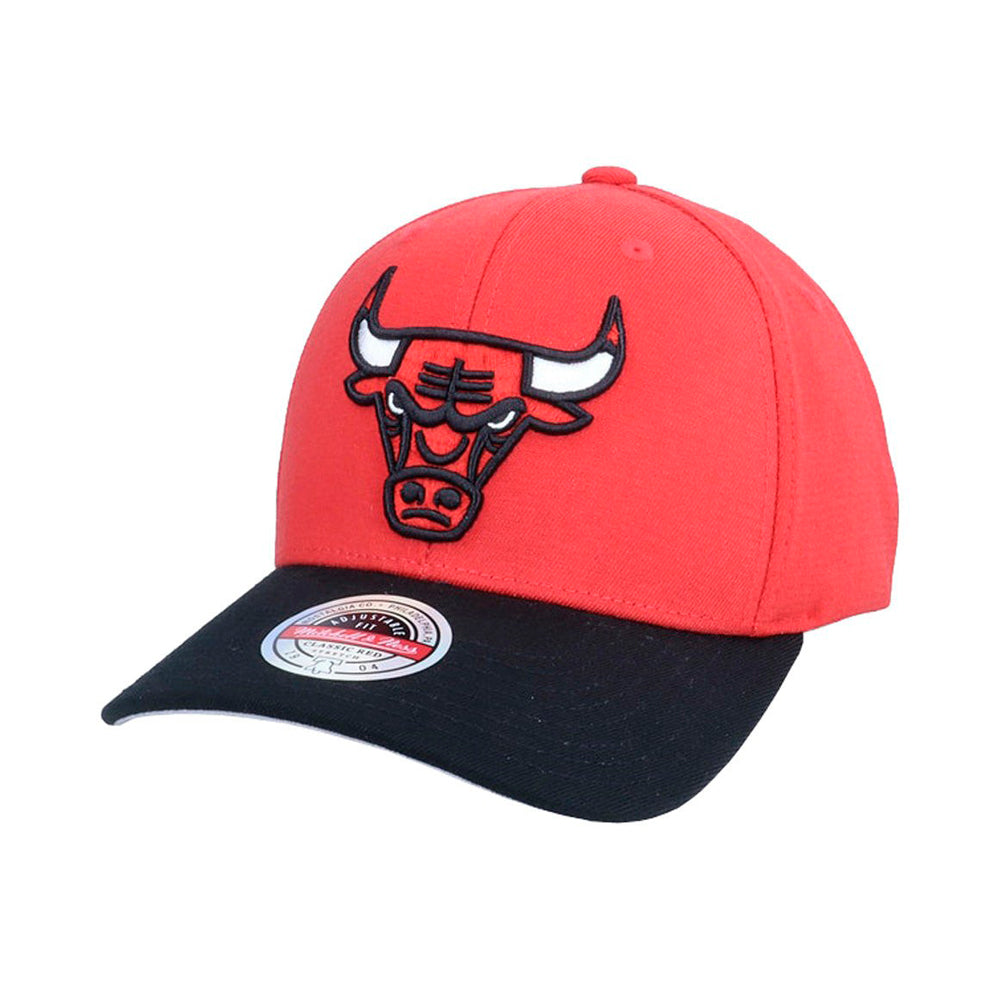 Mitchell & Ness Chicago Bulls 2 Tone Snapback Red Black Rød Sort MN 3265