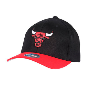 Mitchell & Ness NBA Chicago Bulls Snapback Black Red Sort Rød