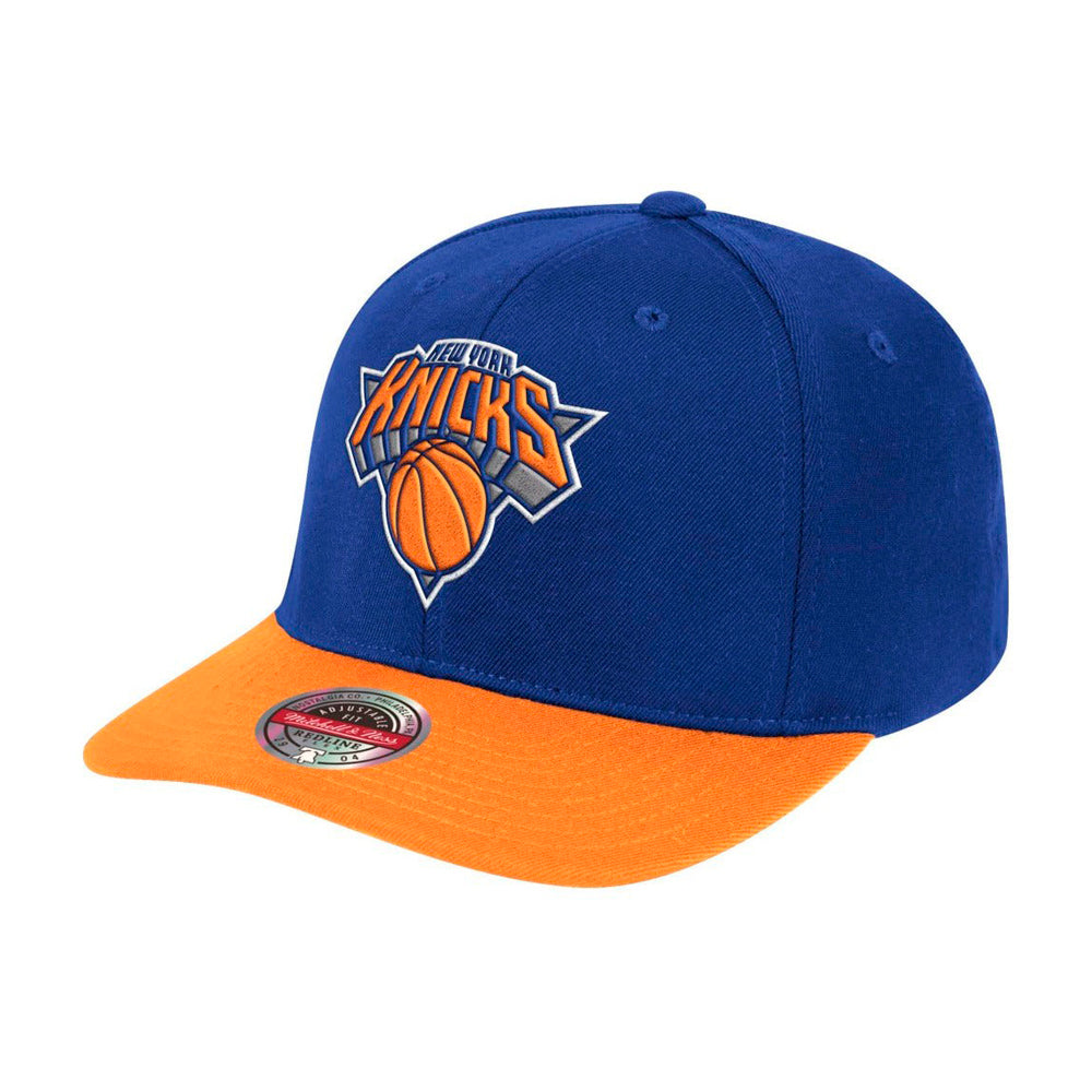 Mitchell & Ness NBA New York Knicks 2 Tone Snapback Royal Blue Orange Blå MN 3265 