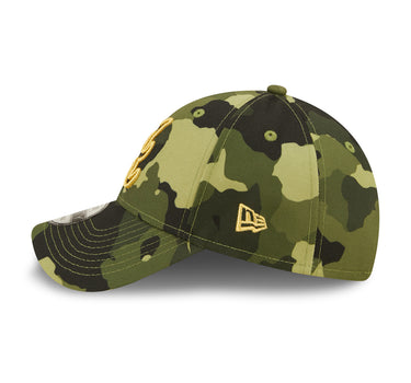 New Era MLB Atlanta Braves 9Forty Armed Forces Day Snapback Camo Gold Camouflage Guld 60233960