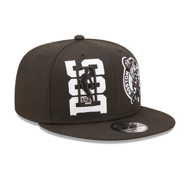 New Era Boston Celtics 9Fifty NBA22 Draft Snapback Black Sort 60243240