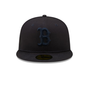 New Era MLB Boston Red Sox 59Fifty Esseential Fitted Navy Navy Blå 60285235