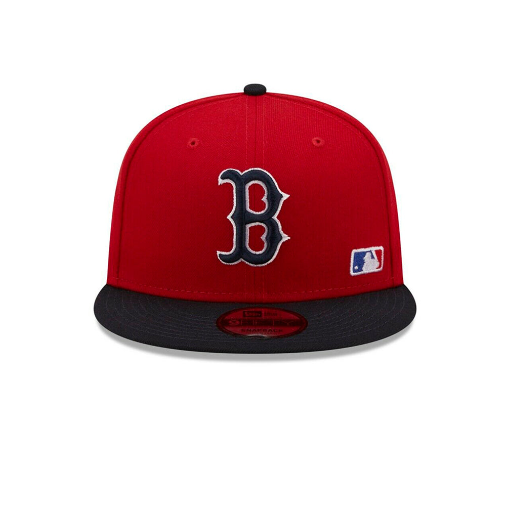 New Era Boston Red Sox 9Fifty Team Arch Snapback Red Navy Rød Blå 60240592