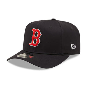 New Era Boston Red Sox 9Fifty Team Logo Stretch Snap Snapback Navy Blå 60240596 