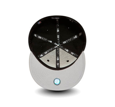 New Era NBA Brooklyn Nets 59Fifty Essential Fitted Black Grey Sort Grå 10862335