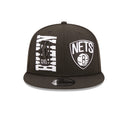 New Era Brooklyn Nets 9Fifty NBA22 Draft Snapback Black Sort 60243238