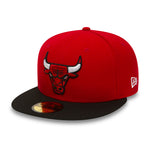 New Era NBA Chicago Bulls 59Fifty Fitted Red Black Rød Sort 10861624