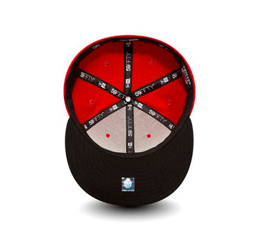 New Era NBA Chicago Bulls 59Fifty Fitted Red Black Rød Sort 10861624