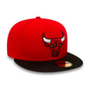 New Era NBA Chicago Bulls 59Fifty Fitted Red Black Rød Sort 10861624