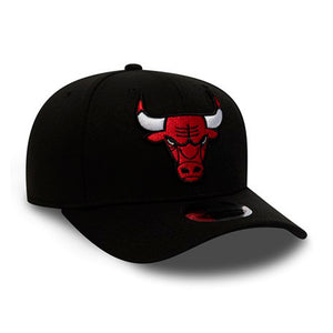 New Era NBA Chicago Bulls Stretch Snap 9Fifty Snapback Black Red Sort Rød
