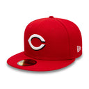 New Era MLB Cincinnati Reds 59Fifty AC Perf Fitted Red White Rød Hvid 12593084