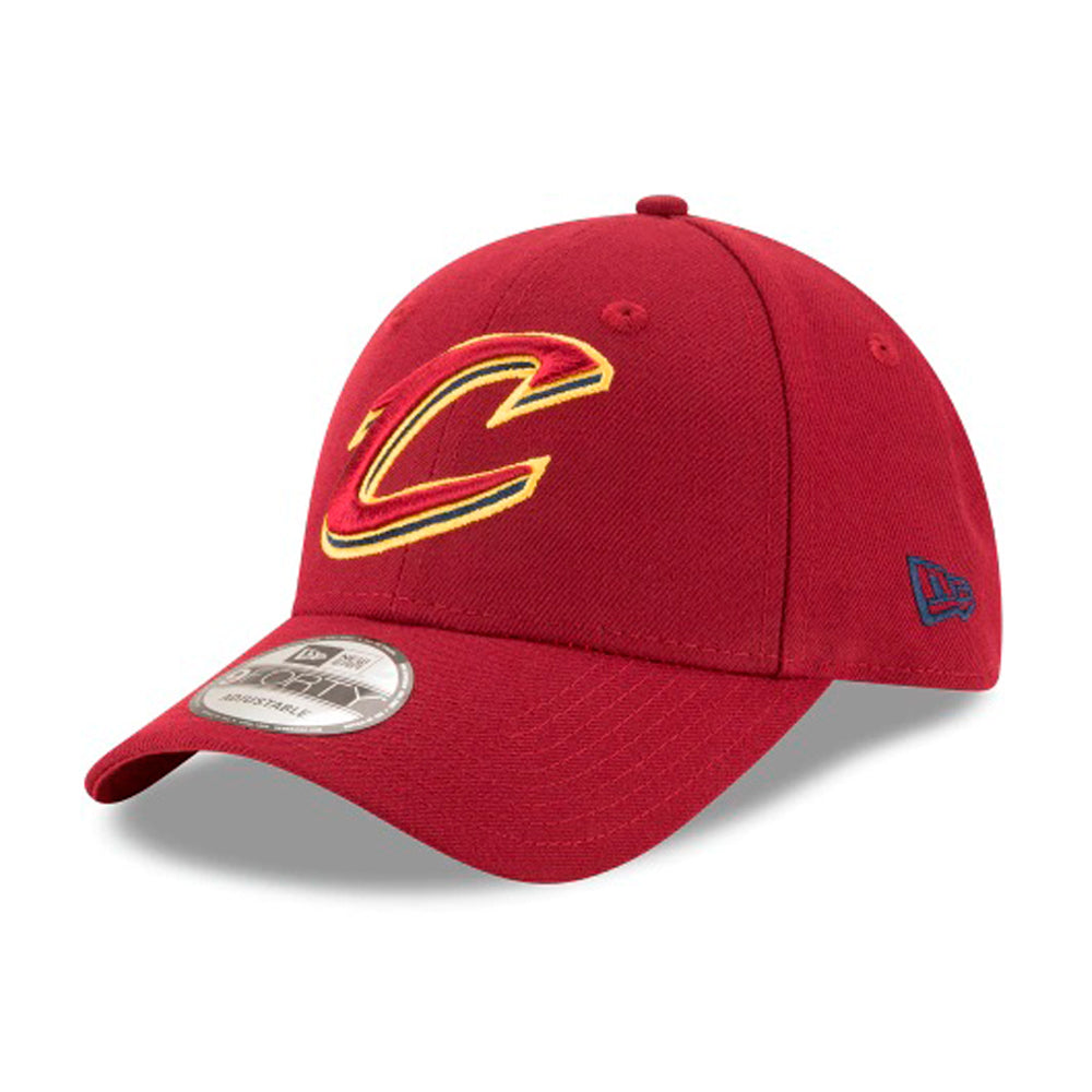 New Era NBA Cleveland Cavaliers 9Forty The League Adjustable Velcro Justerbar Maroon Rød 11486916 