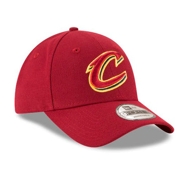 New Era NBA Cleveland Cavaliers 9Forty The League Adjustable Velcro Justerbar Maroon Rød 11486916