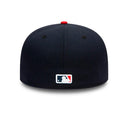 New Era MLB Cleveland Guardians 59Fifty Authentic Fitted Navy Red Blå Rød 12593083 