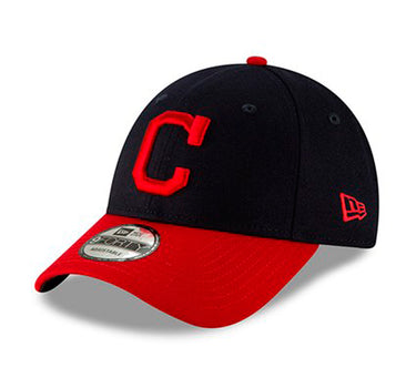 New Era MLB Cleveland Indians 9Forty The League Adjustable Velcro Justerbar Navy Red Blå Rød 11927492