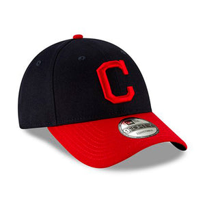 New Era MLB Cleveland Indians 9Forty The League Adjustable Velcro Justerbar Navy Red Blå Rød 11927492