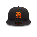 New Era MLB Detroit Tigers 59Fifty Essential Anthracite Grey Orange Grå Orange 12040449