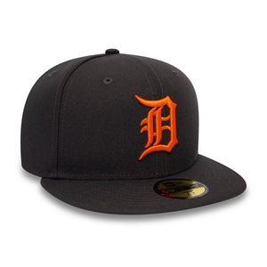 New Era MLB Detroit Tigers 59Fifty Essential Anthracite Grey Orange Grå Orange 12040449