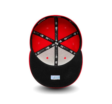 New Era MLB Los Angeles LA Angels 59Fifty Authentic Fitted Red Rød 12593087