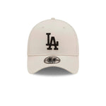 New Era MLB Los Angeles LA Dodgers 39Thirty Stretch Fit Flexfit Cream Black Beige Sort 60240636