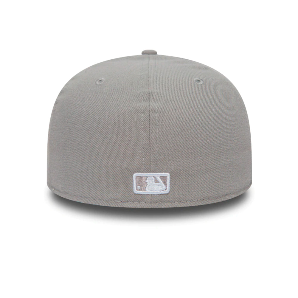 New Era MLB Los Angeles LA Dodgers 59Fifty Essential Fitted Grey White Grå Hvid 10531950