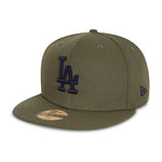 New Era MLB Los Angeles LA Dodgers 59Fifty Essential Fitted Olive Navy Grøn Blå 60112580