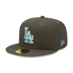 New Era LA Dodgers 59Fifty Fathers Day Fitted Graphite Grey Blue Grå Blå 60234176 