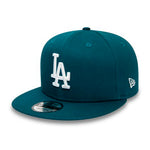 New Era MLB Los Angeles LA Dodgers 9Fifty Contrast Team Snapback Turquoise Blue White Blå Hvid 60141418