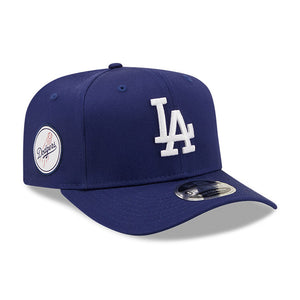 New Era LA Dodgers Los Angeles Dodgers 9Fifty Team Logo Stretch Snap Snapback Blue Blå 60240599 