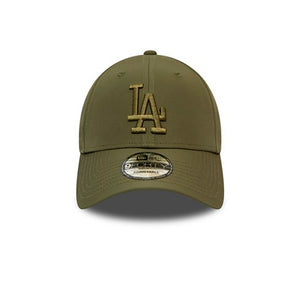 New Era LA Los Angeles Dodgers Tonal Nylon 9Forty Adjustable Olive Green Grøn 12489974