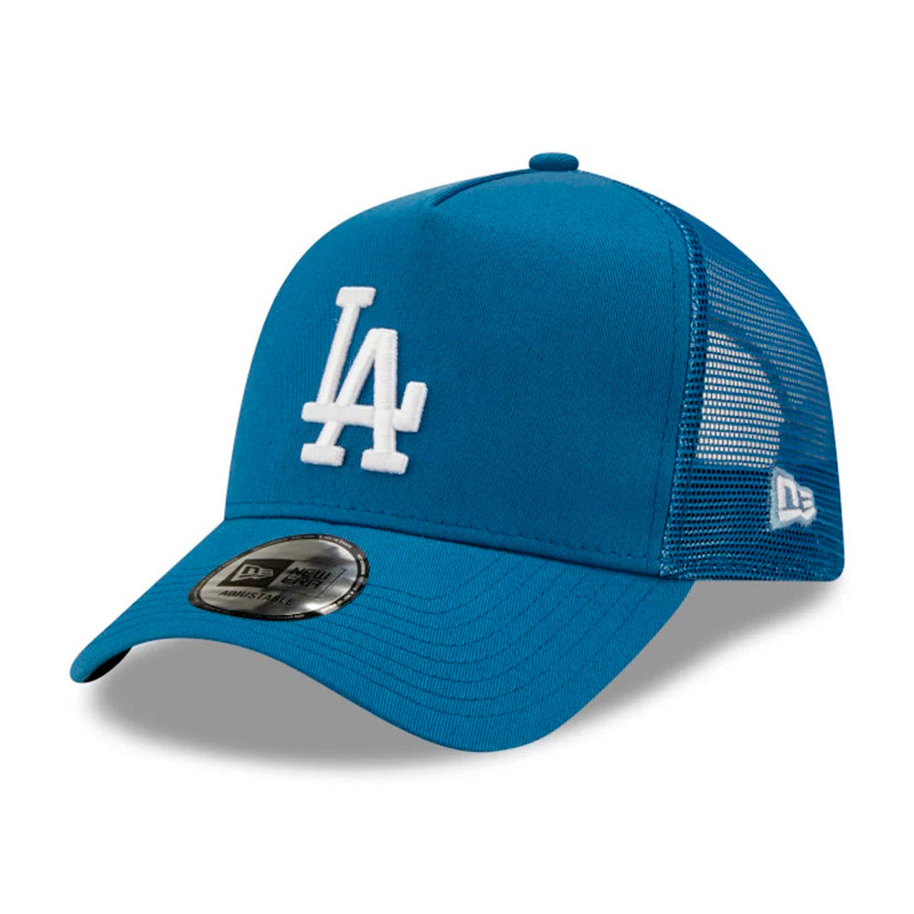 New Era MLB Los Angeles LA Dodgers A Frame Trucker Snapback Blue Blå 60222436 