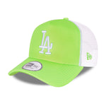 New Era MLB Los Angeles LA Dodgers A Frame Trucker Snapback Green White Grøn Hvid 60137739