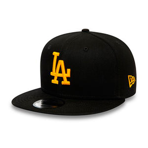 New Era LA Dodgers Essential 9fifty Snapback Black Yellow Sort Gul
