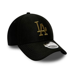 New Era LA Los Angeles Dodgers Stretch Snap 9Forty Snapback Black Olive Sort Grøn 12489980