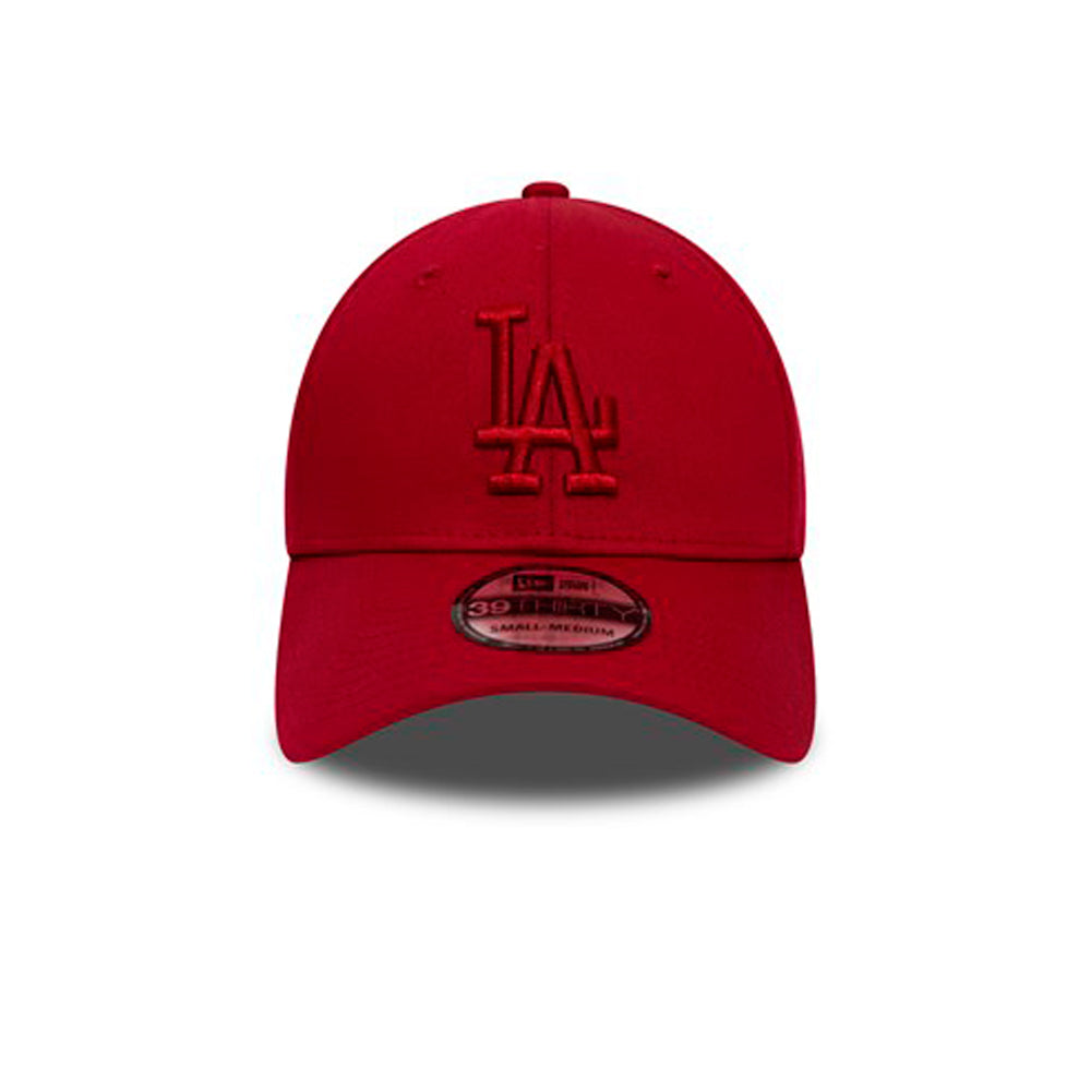 New Era MLB Los Angeles LA Dodgers 39Thirty Flexfit Red on Red Rød