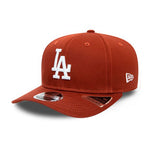 New Era MLB Los Angeles LA Dodgers 9Fifty Stretch Snap Snapback Brown White Brun Hvid 60141828