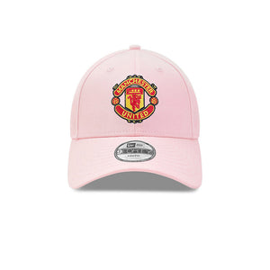 New Era Premier League Manchester United 9Forty Youth Kids Børne Caps Adjustable Justerbar Pink Lyserød 12503553
