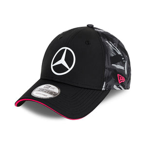 New Era - Mercedes GP 9Forty Replica AOP - Adjustable - Black/Grey