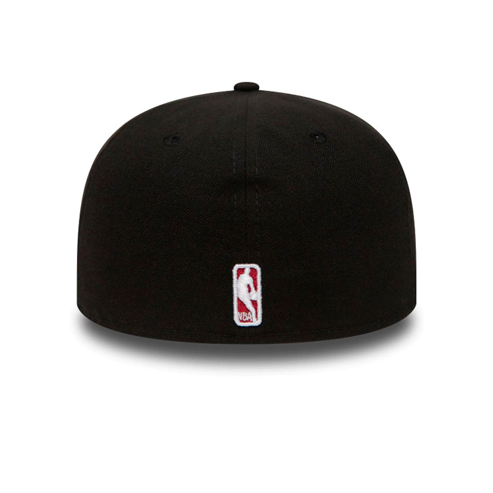 New Era NBA Miami Heat 59Fifty Essential Black Maroon Sort Rød 10861622