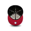 New Era NBA Miami Heat 59Fifty Essential Black Maroon Sort Rød 10861622