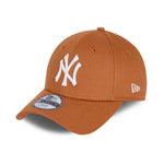 New Era MLB NY New York Yanekes 9Forty Child Kids Børn 4 to 6 years 4 til år Adjustable Justerbar Toffee White Brun Hvid 60113397